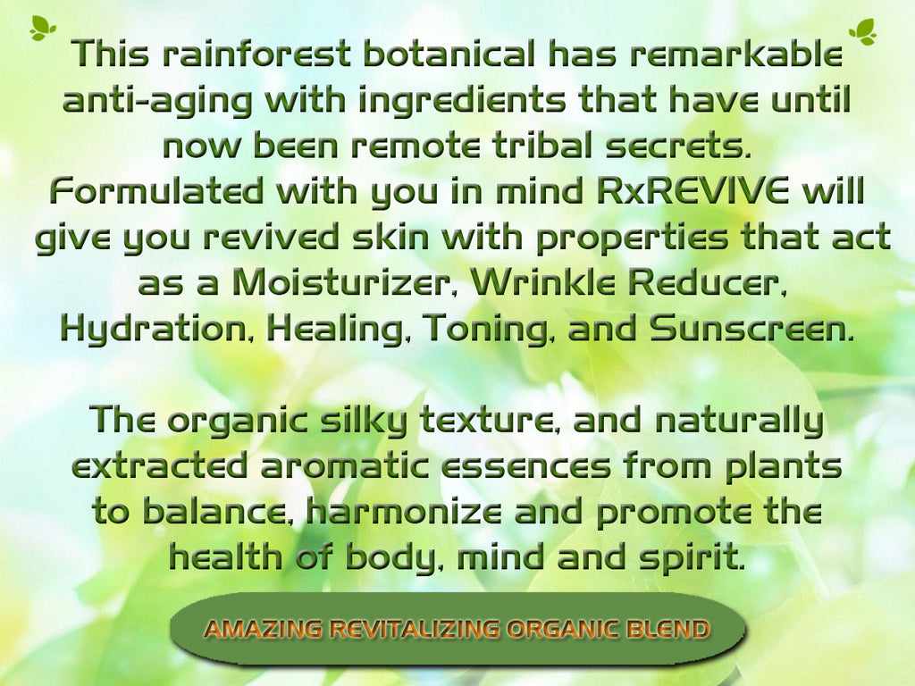 REVIVE  (Moisturizing Anti-Aging) 1oz
